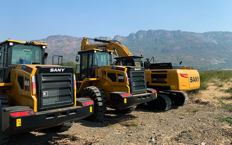 SANY equipment geared up for Garatau Platinum Mine project in South Africa